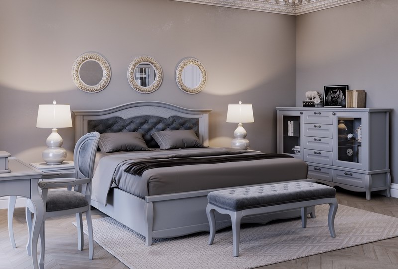 Спальня Клеопатра белая Спальня Клеопатра белая