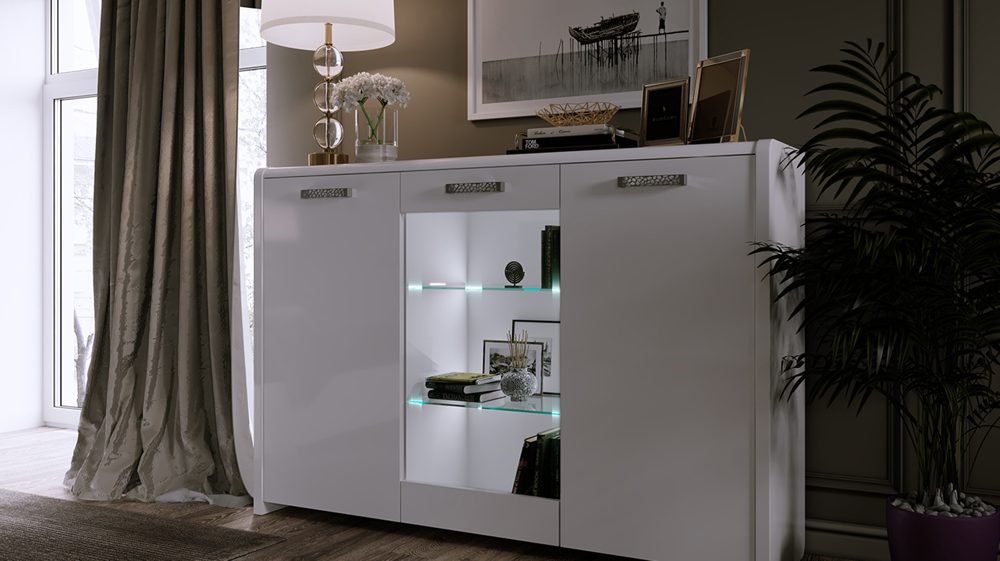 Спальня Адель 38 белая Спальня Адель 38 белая