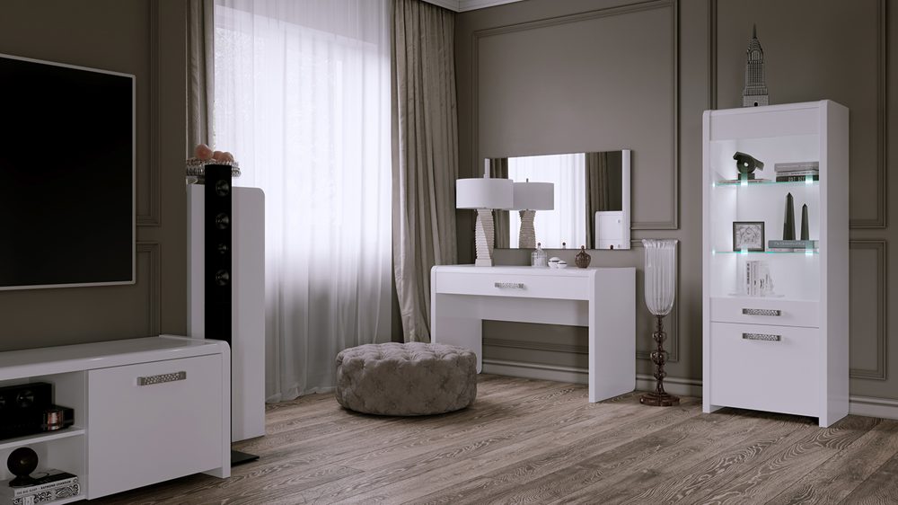 Спальня Адель 38 белая Спальня Адель 38 белая