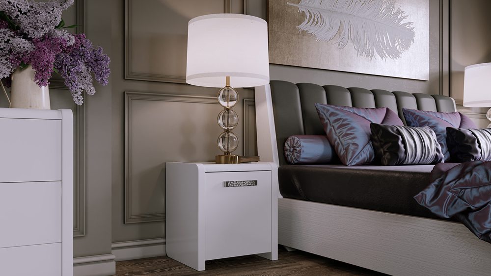 Спальня Адель 38 белая Спальня Адель 38 белая