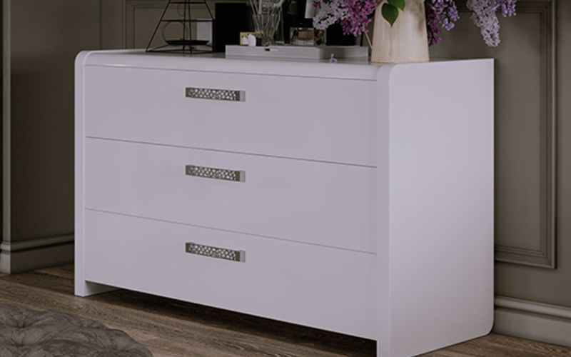 Спальня Адель 38 белая Спальня Адель 38 белая