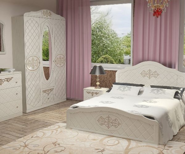 Спальня Лючия белая