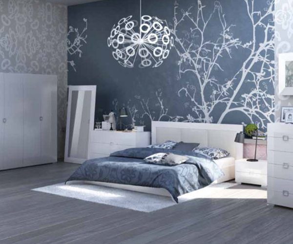 Спальня Карат (Karat) белый глянец