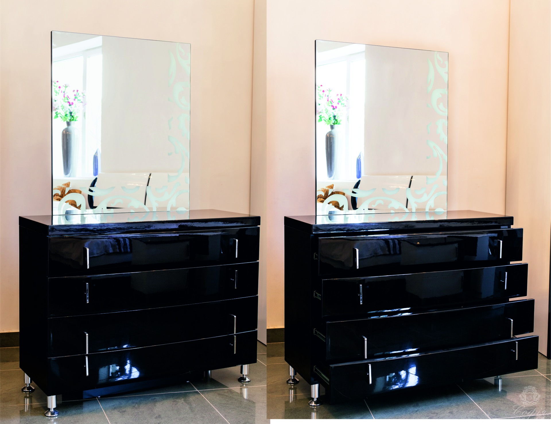 Спальня Черный бриллиант Спальня Черный бриллиант