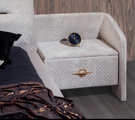 Белая элитная кровать Ангел