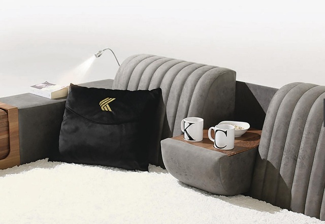 Функциональная умная серая кровать Мода, Турция Функциональная умная серая кровать Мода, Турция