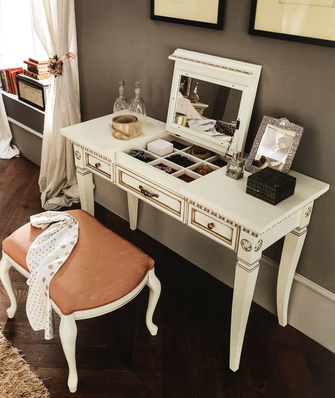 Итальянская спальня NOTTE - 2 PRAMA Итальянская белая спальня NOTTE - 2 PRAMA