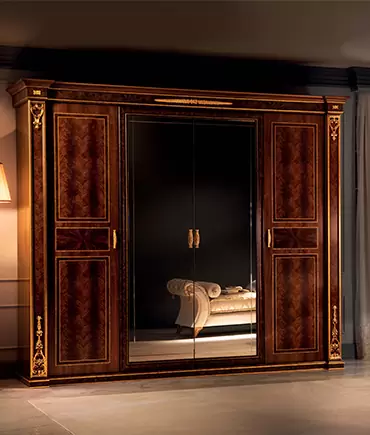 Итальянская спальня Modigliani фабрики Arredo Classic Шкаф Modigliani фабрики Arredo Classic