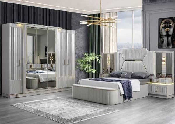 Белый спальный гарнитур Атлас, Турция