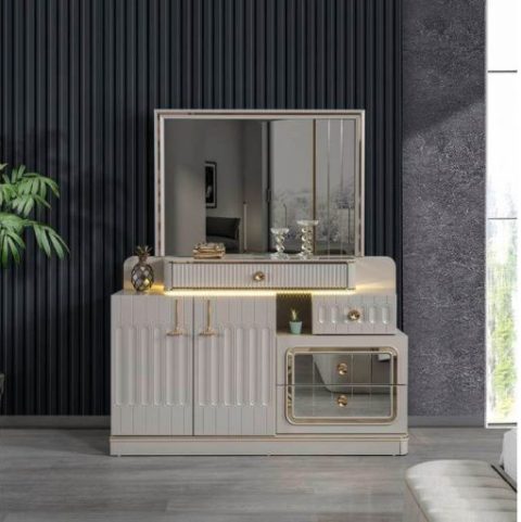 Белый спальный гарнитур Атлас, Турция Белый спальный гарнитур Атлас, Турция