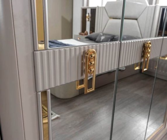 Белый спальный гарнитур Атлас, Турция Белый спальный гарнитур Атлас, Турция