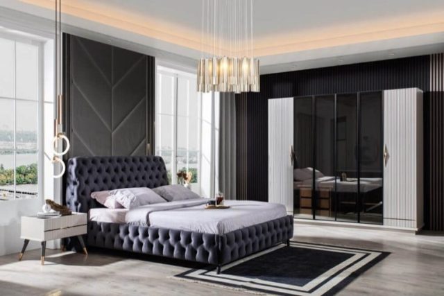 Спальня в стиле модерн Лайн, LINE Спальня в стиле модерн Лайн, LINE