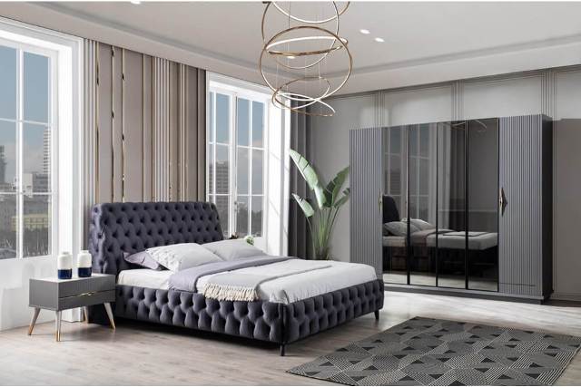 Спальня в стиле модерн Лайн, LINE Спальня в стиле модерн Лайн, LINE