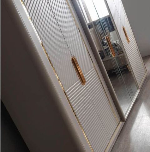 Бежевая спальня с золотом Миранда, Турция