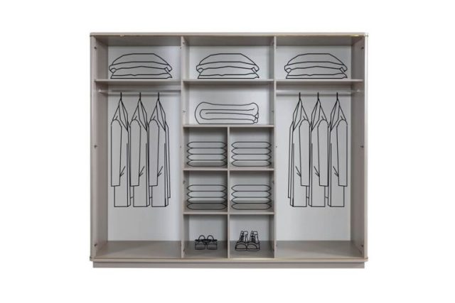 Бежевая спальня с золотом Миранда, Турция Бежевая спальня с золотом Миранда, Турция