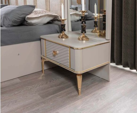 Бежевая спальня с золотом Миранда, Турция