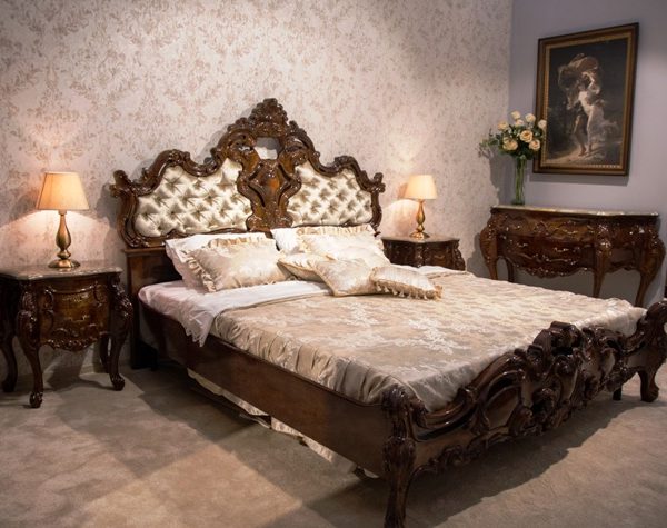 Деревянная спальня барокко Империал