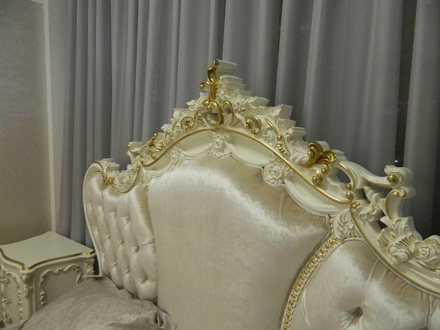 Классическая белая спальня с золотом Людовик Классическая белая спальня с золотом Людовик