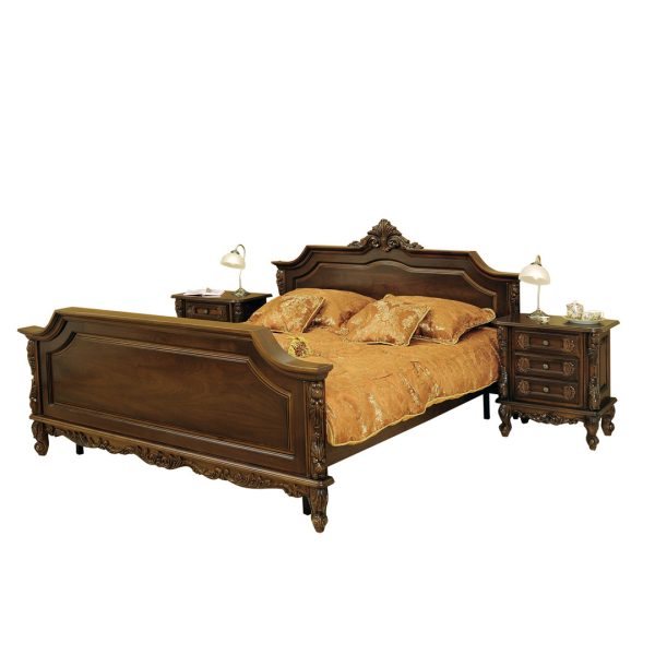 Классическая белая румынская кровать Регал