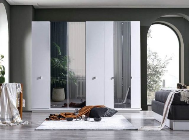 Белая мебель для спальни Адора Белая мебель для спальни Адора