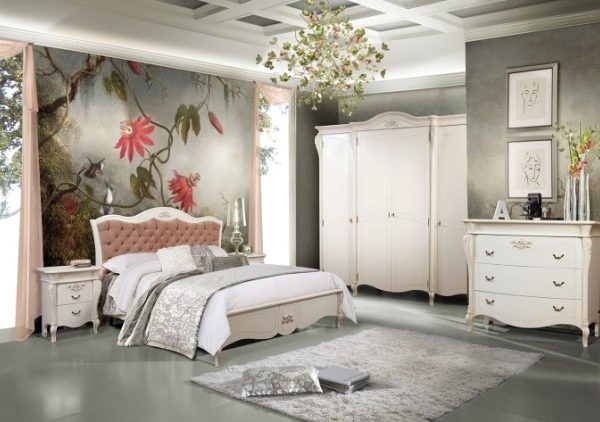 Белая классическая спальня Анабель, Румыния