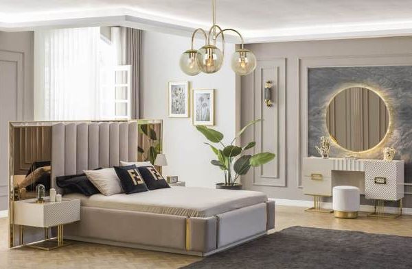 Белая мебель для спальни Эльвина, Турция