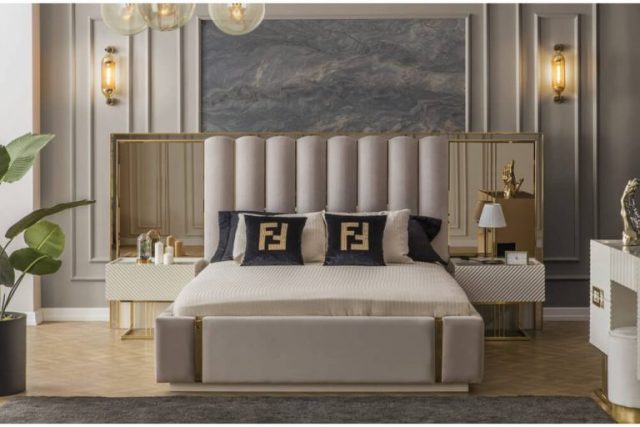 Белая мебель для спальни Эльвина, Турция