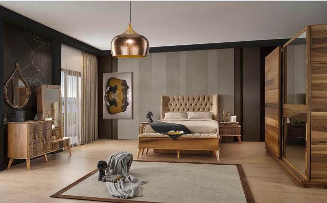 Спальня в цвете орех Феникс, Турция