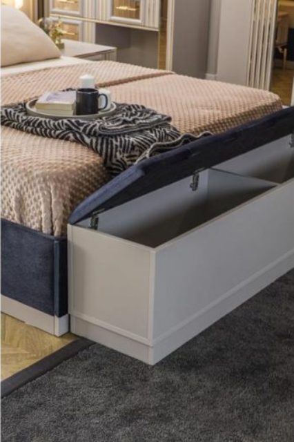 Белая спальня Гранд с золотом, Турция