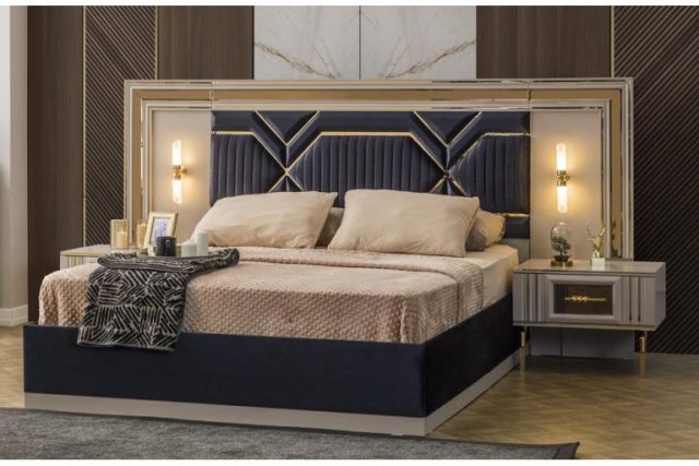 Белая спальня Гранд с золотом, Турция Белая спальня Гранд с золотом, Турция