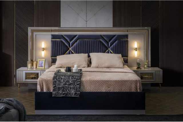 Белая спальня Гранд с золотом, Турция