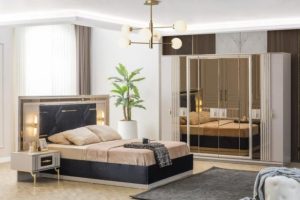 Белая спальня Гранд с золотом, Турция