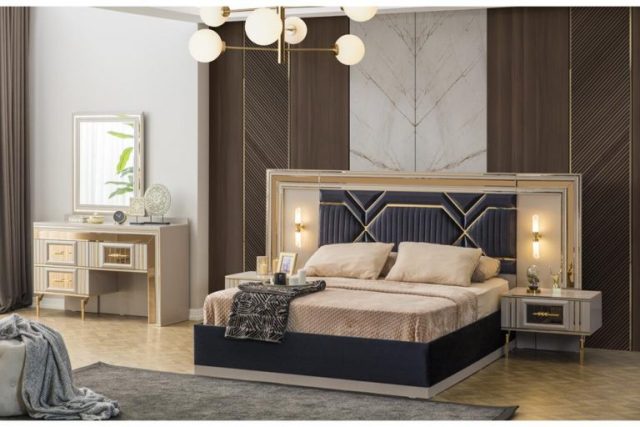 Белая спальня Гранд с золотом, Турция