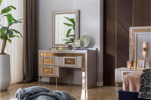 Белая спальня Гранд с золотом, Турция Белая спальня Гранд с золотом, Турция