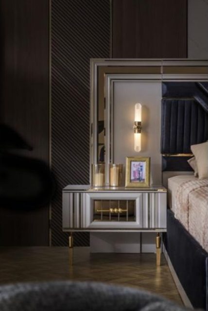 Белая спальня Гранд с золотом, Турция Белая спальня Гранд с золотом, Турция