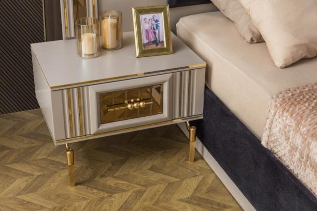 Белая спальня Гранд с золотом, Турция