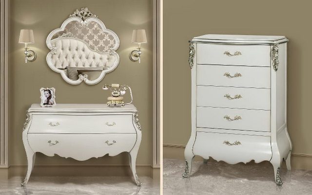 Светлая спальня в стиле классика Грация Светлая спальня в стиле классика Грация