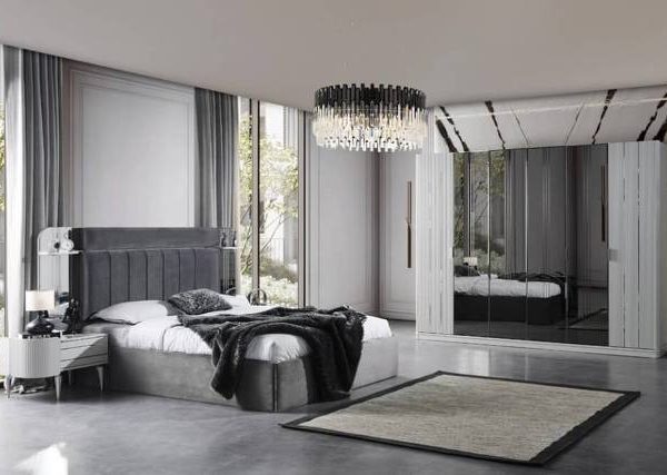 Серая спальня Кайра модерн