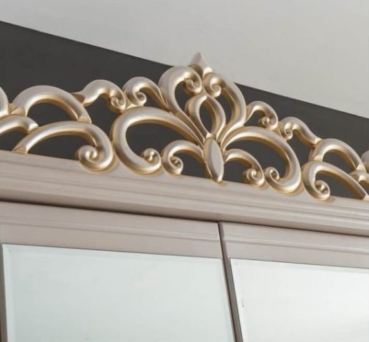 Королева-белая классическая мебель для спальни Королева-белая классическая мебель для спальни