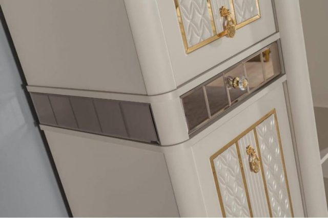 Аристократическая кремовая спальня Кристал Аdekanli Аристократическая кремовая спальня Кристал Аdekanli