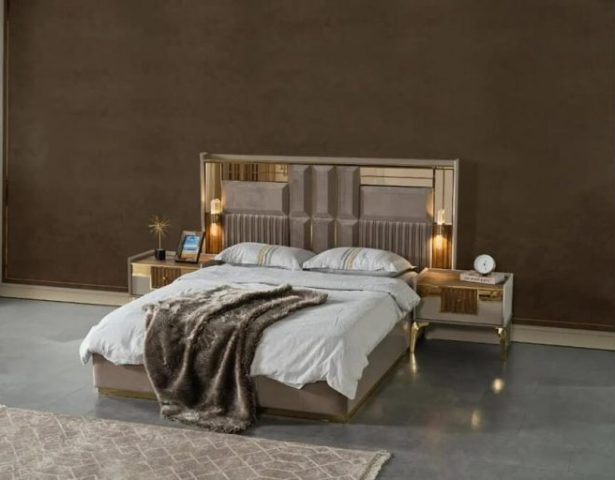 Золотая спальня Лофт, АРТ-Деко