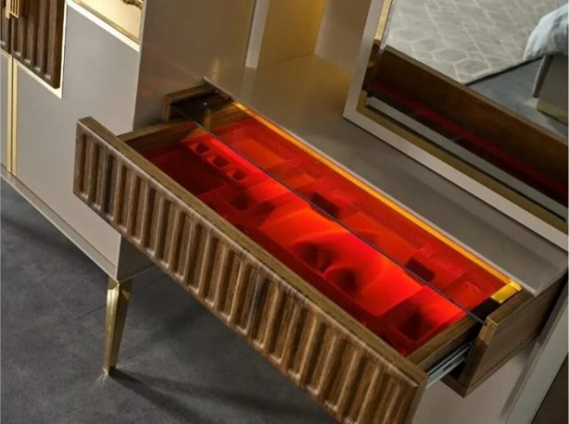 Золотая спальня Лофт, АРТ-Деко