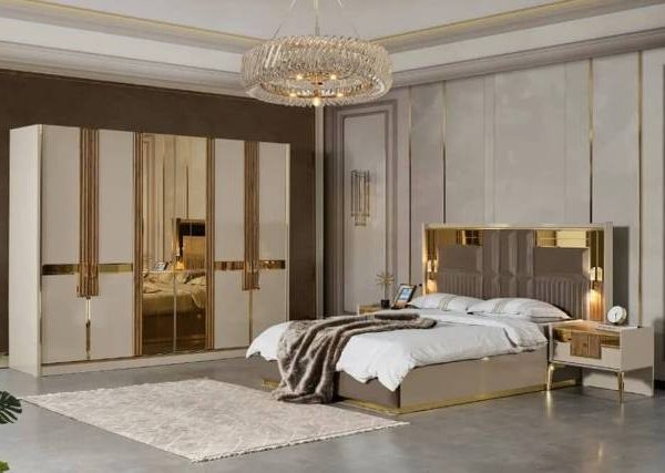 Золотая спальня Лофт, АРТ-Деко