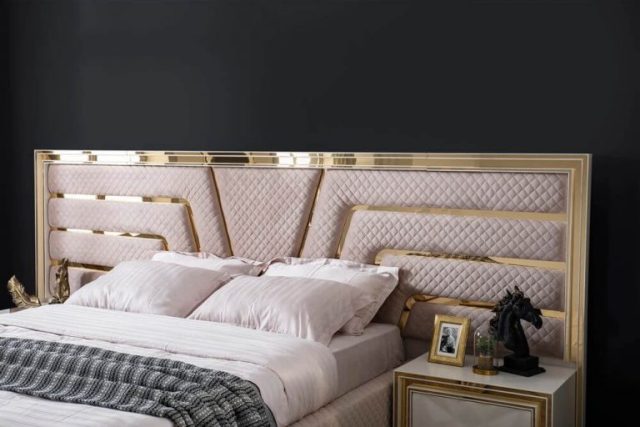 Белая спальня в стиле АРТ-Деко Луна