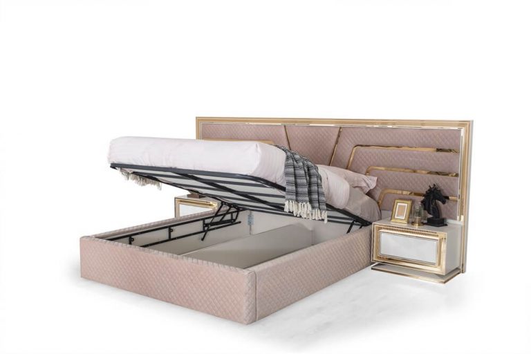 Белая спальня в стиле АРТ-Деко Луна