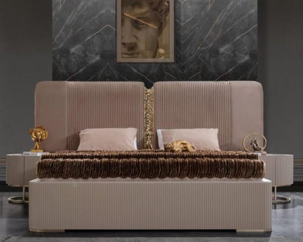 Бежевая спальня Лион, АРТ-Деко