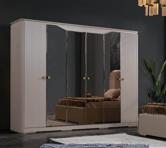 Бежевая спальня Лион, АРТ-Деко Бежевая спальня Лион, АРТ-Деко