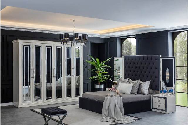 Турецкая зеркальная спальня Мальдивы