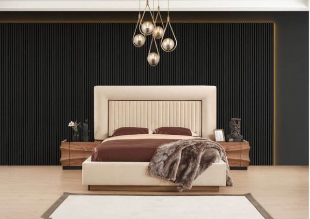 Светлая спальня Матера в стиле модерн