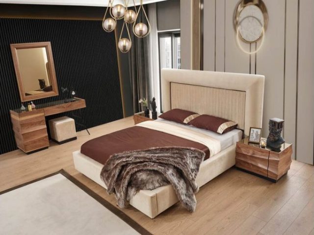 Светлая спальня Матера в стиле модерн